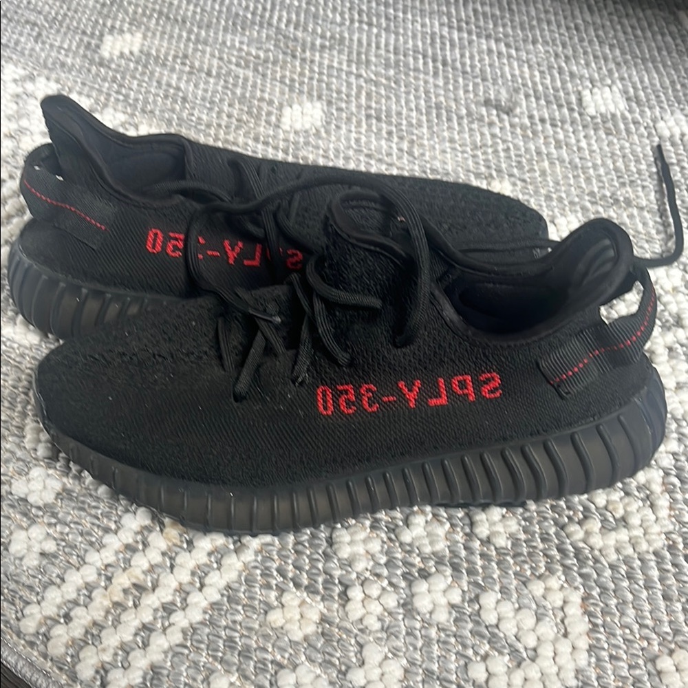 Kids Black Yeezy Sneakers